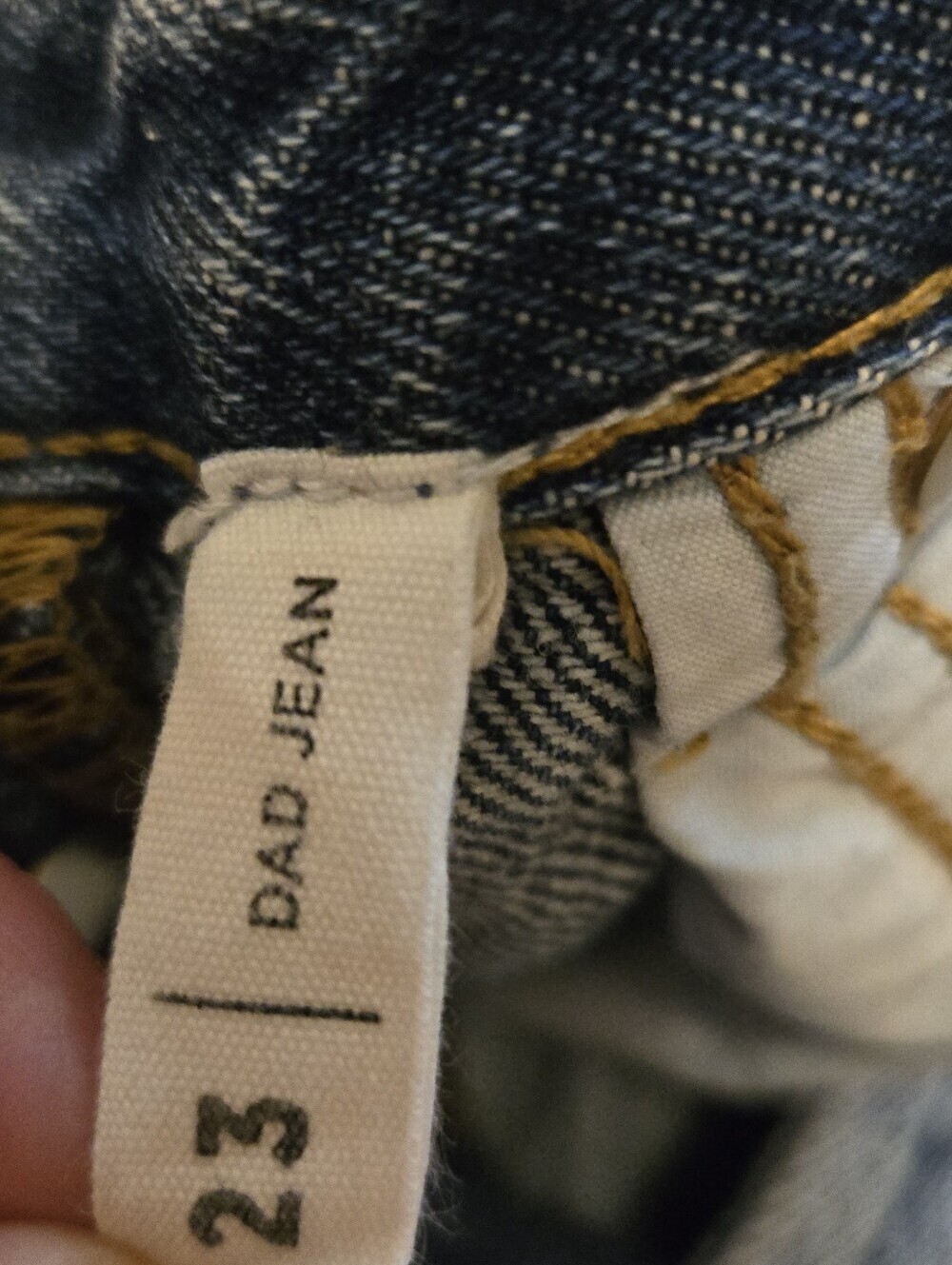 Y2K Pacific Sunwear Dad Jeans In Size 23 Ripped Distressed Acid Wash - Picture 9 of 13